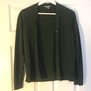 Cos 100% wool forest green cardigan excellent condition unworn